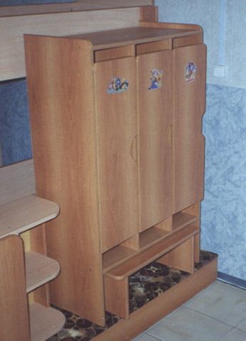Шкаф для одежды 3 секции
